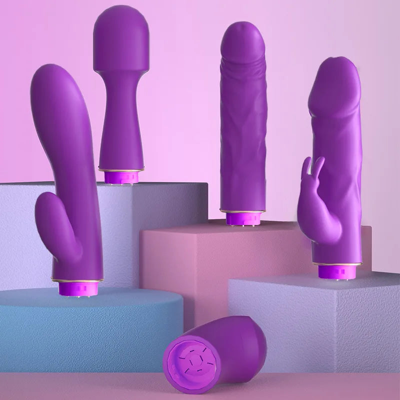 💜 Pleasure Quartet – The Ultimate 4-in-1 Intimate Kit