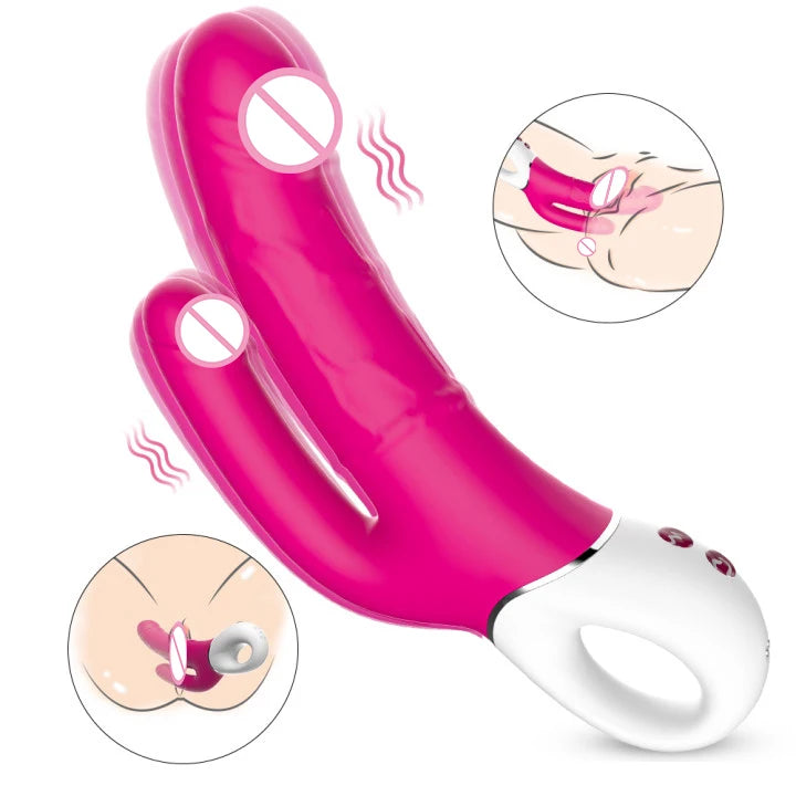 BlissBloom – El vibrador 2 en 1 para el punto G y las orejas de conejo