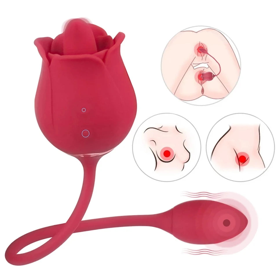 Bloom Kiss Rose β Where Vibration Meets Seduction