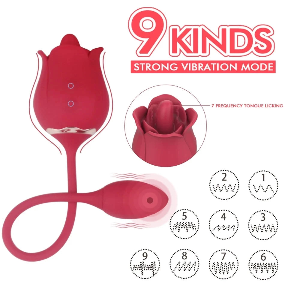 Bloom Kiss Rose β Where Vibration Meets Seduction
