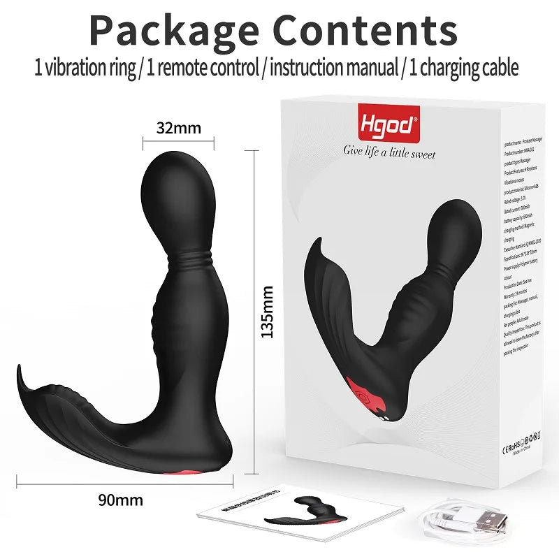 DeepDrive – El vibrador anal inteligente con control remoto