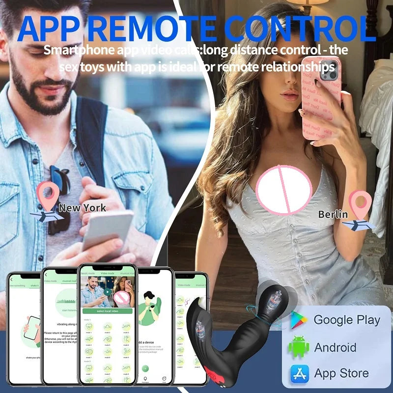 DeepDrive – El vibrador anal inteligente con control remoto