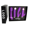 💜 Pleasure Quartet – The Ultimate 4-in-1 Intimate Kit
