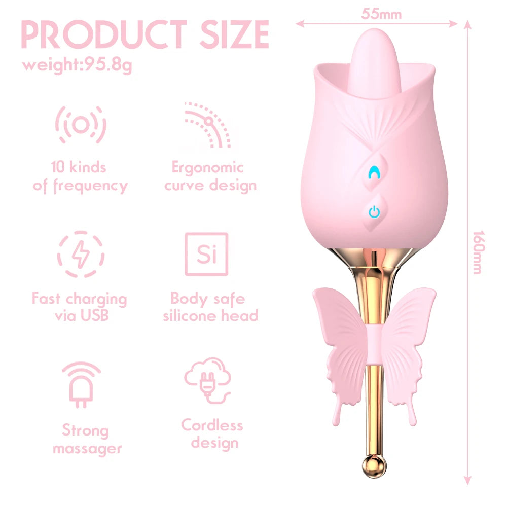 Bloom Kiss Rose β Where Vibration Meets Seduction