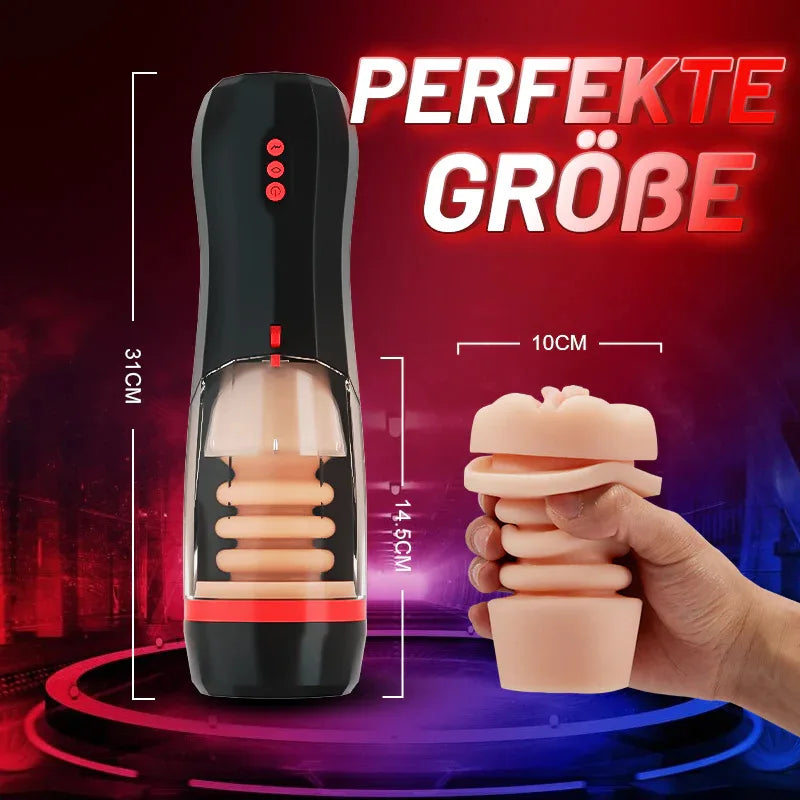 Vulcan Touch: el dispositivo de placer masculino manos libres definitivo