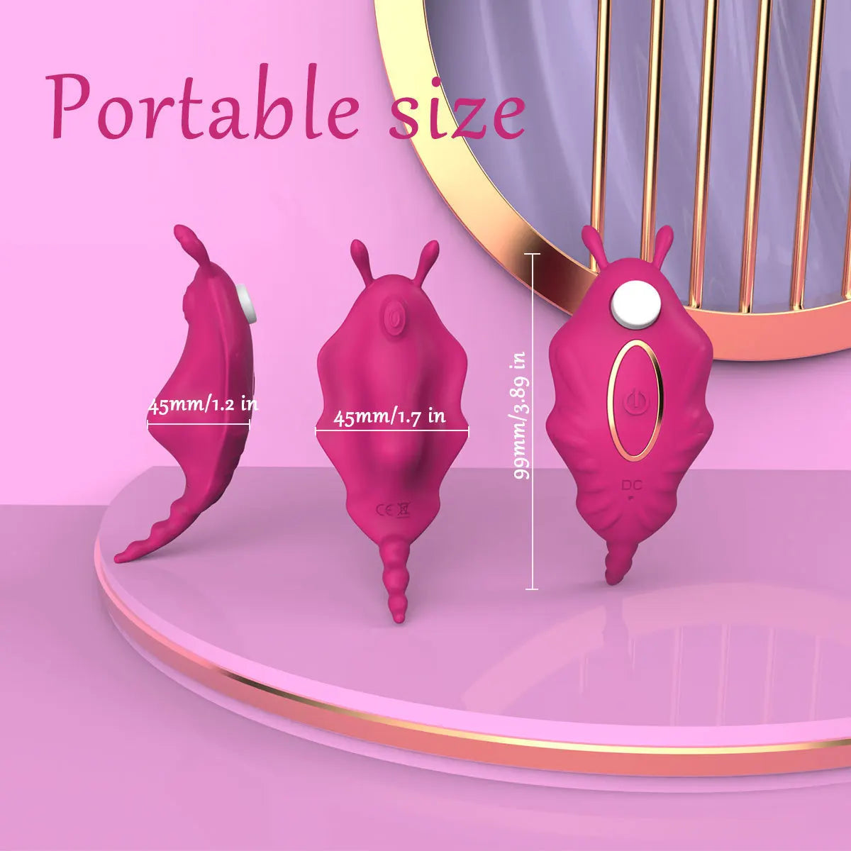 WhisperVibe Wearable: Placer discreto en cualquier momento y lugar
