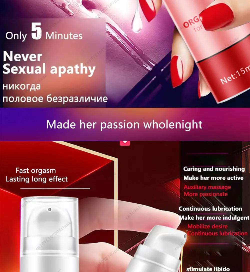 Orgasm Enhancing Gel for Women