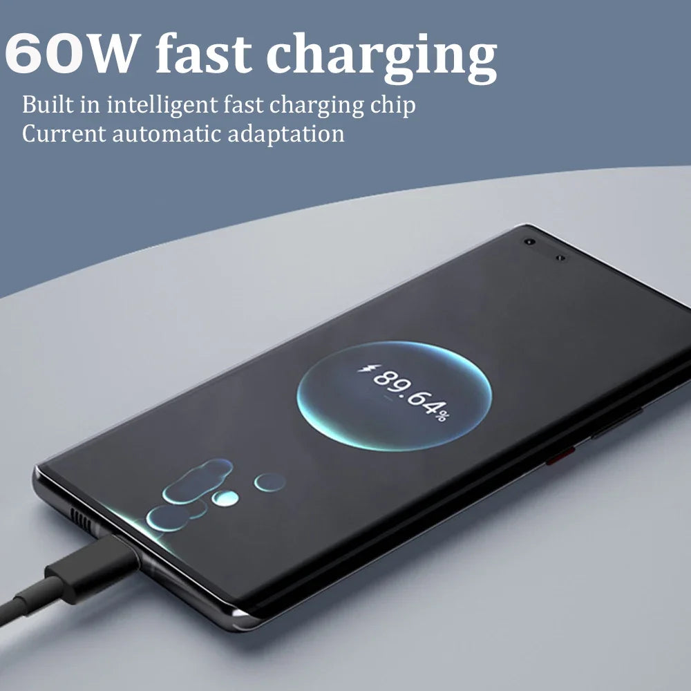 FlexiCharge™ – 6-in-1 Multi USB Adapter & Charging Cable Kit (60W)