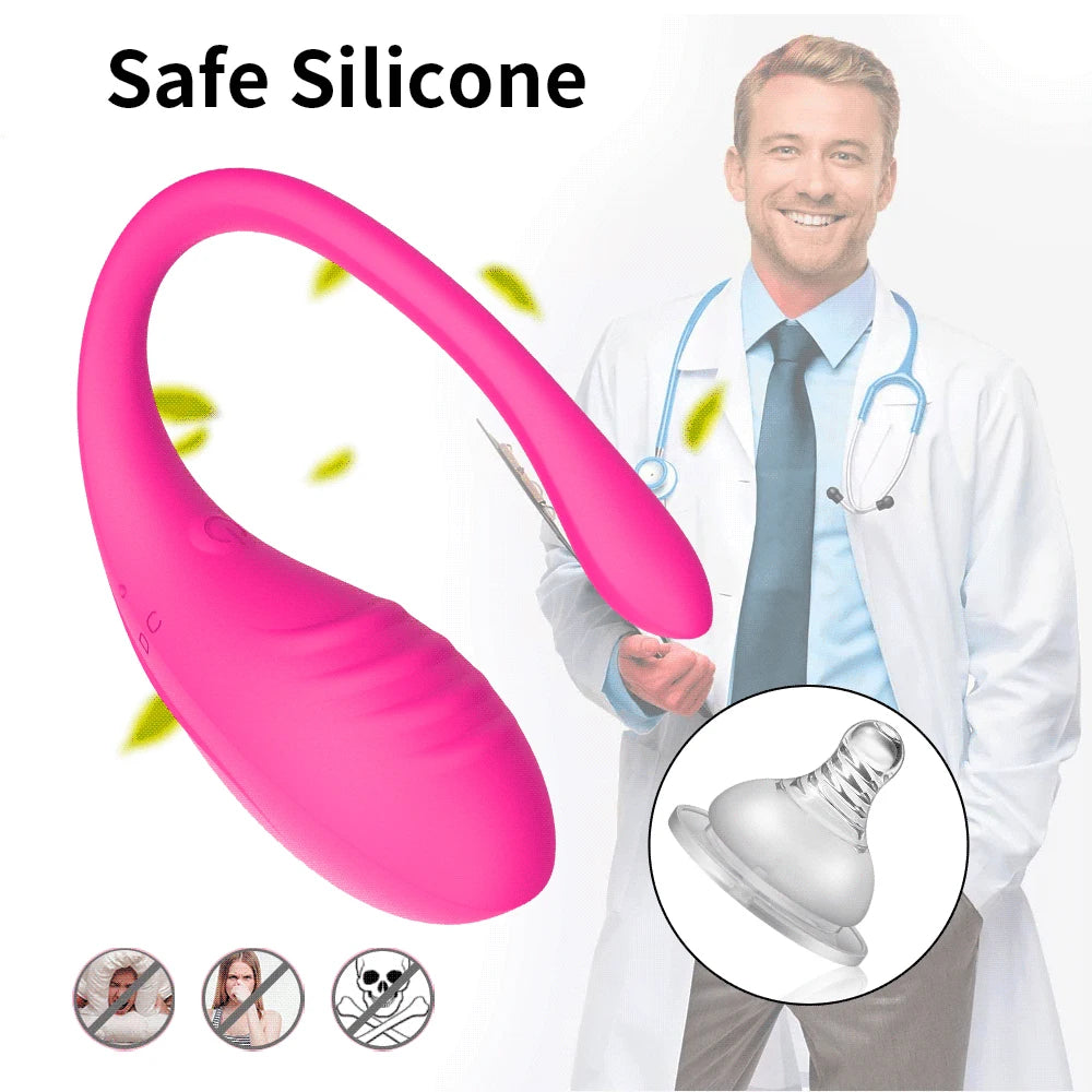 PulseGlow™ – Wearable G-Spot Vibrator with App Control & 9 Modes