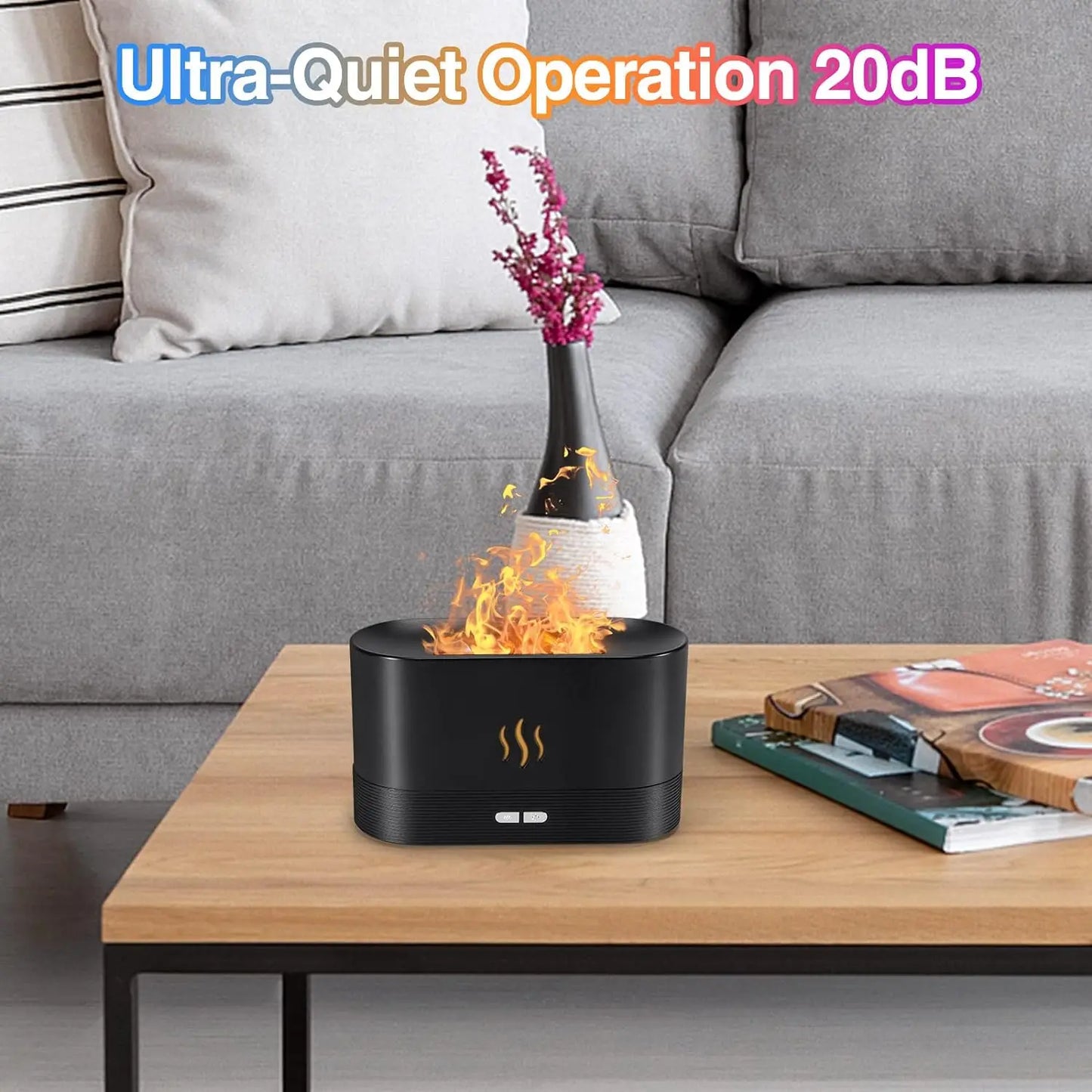 Difusor de aroma FlameGlow: la serenidad se fusiona con la luz del fuego
