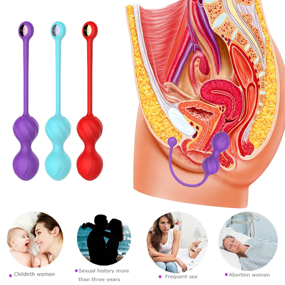 Wireless App-Controlled Kegel & Pleasure Egg
