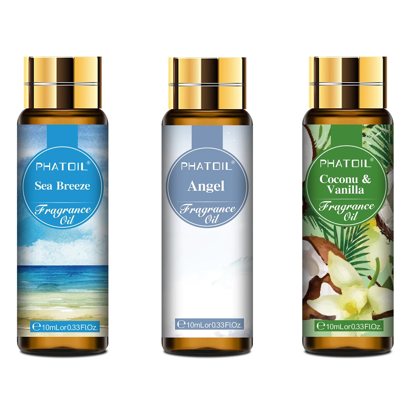 PHATOIL Aromatic Bliss – Aceite aromático de coco y vainilla