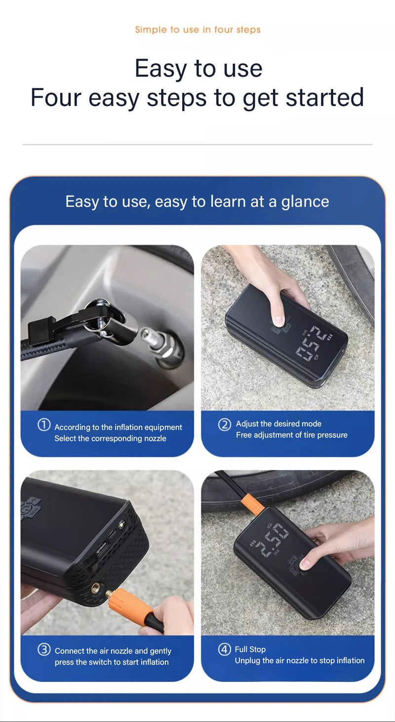 AirGo Wireless Electric Air Pump
