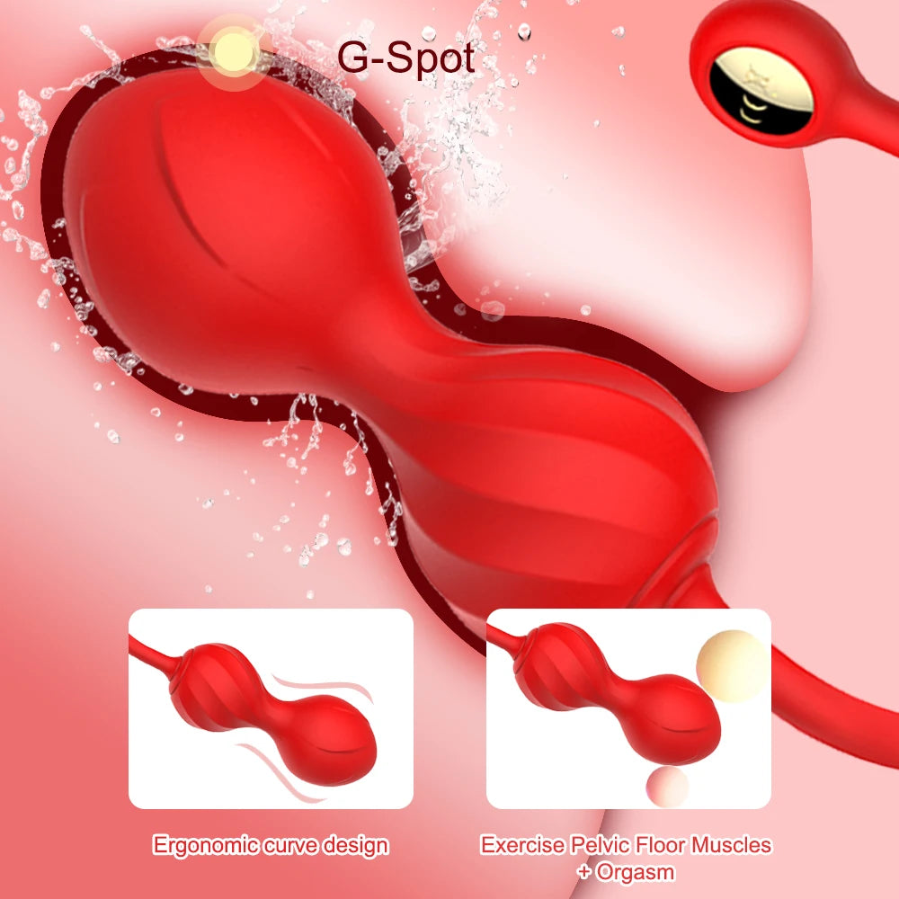 Wireless App-Controlled Kegel & Pleasure Egg