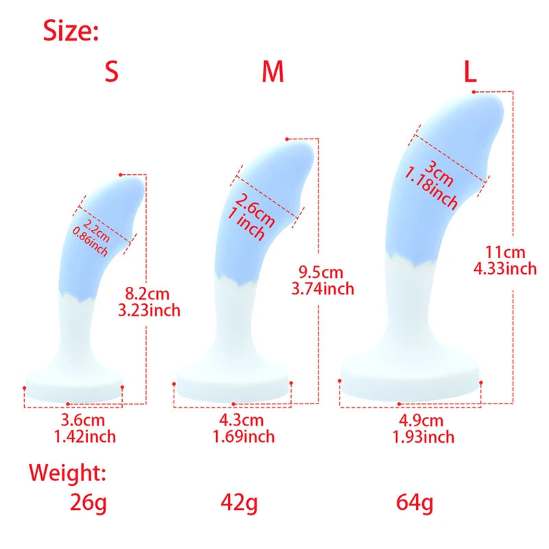 Tapón anal de silicona con base de cristal, juguete sexual para mujer, juguetes eróticos, juguetes anales, entrenador anal, juguetes para adultos, consolador anal, tienda erótica.
