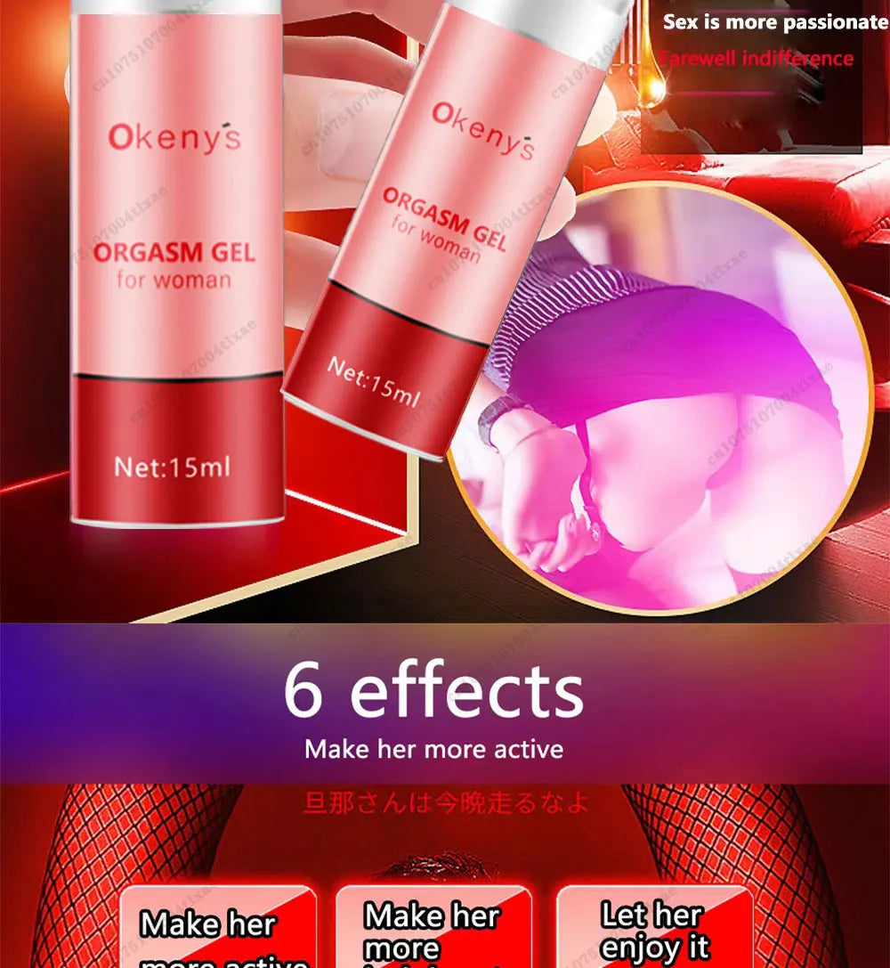 Orgasm Enhancing Gel for Women