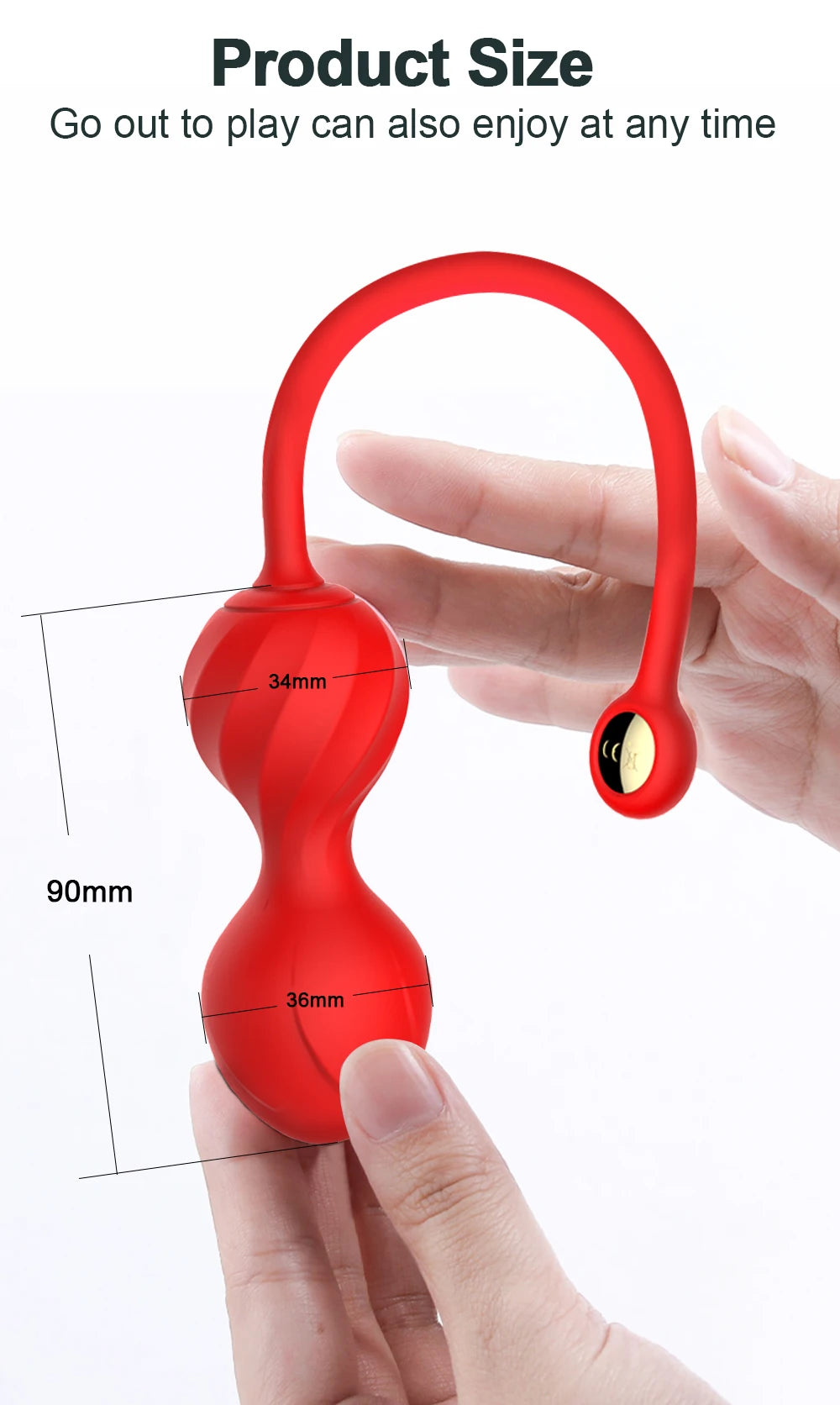 Wireless App-Controlled Kegel & Pleasure Egg