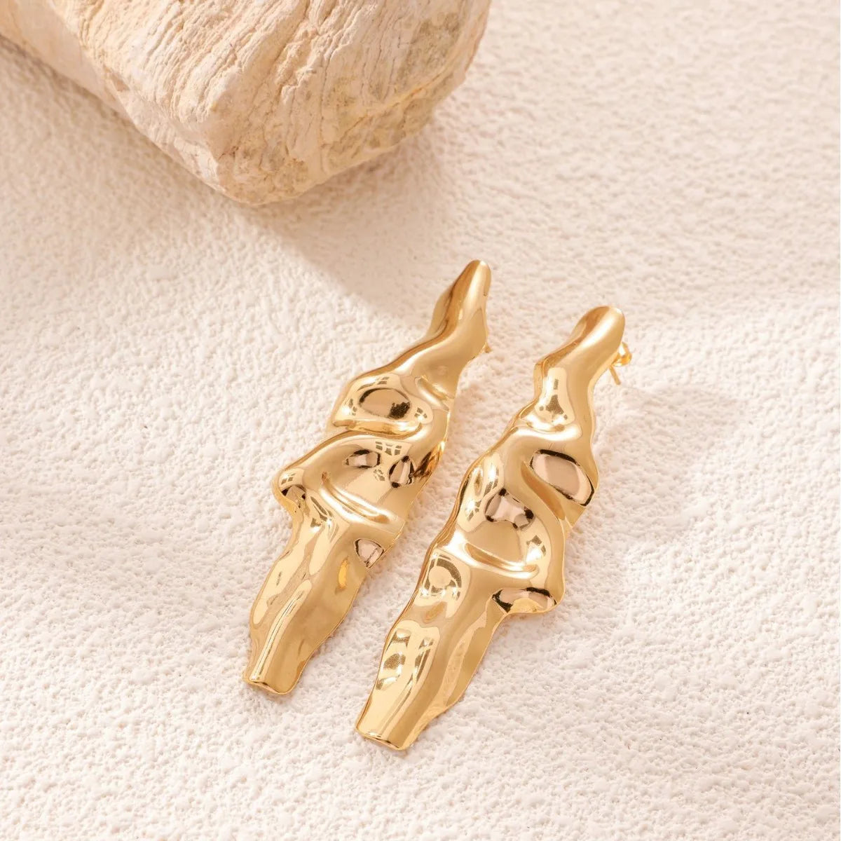 Pendientes colgantes de metal minimalistas GleamMuse