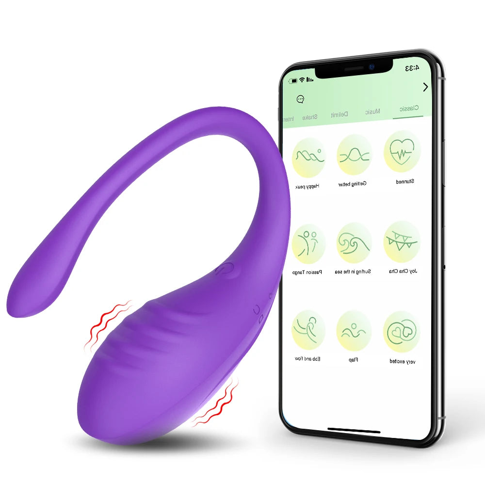PulseGlow™ – Wearable G-Spot Vibrator with App Control & 9 Modes
