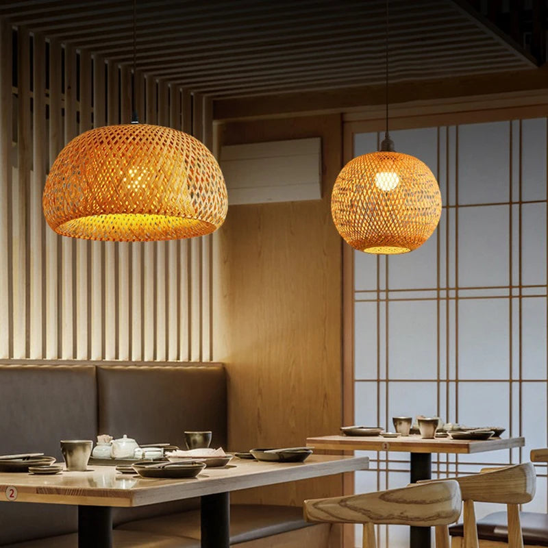 🌿 Bamboo Lantern Elegance – Light Up with Nature’s Charm