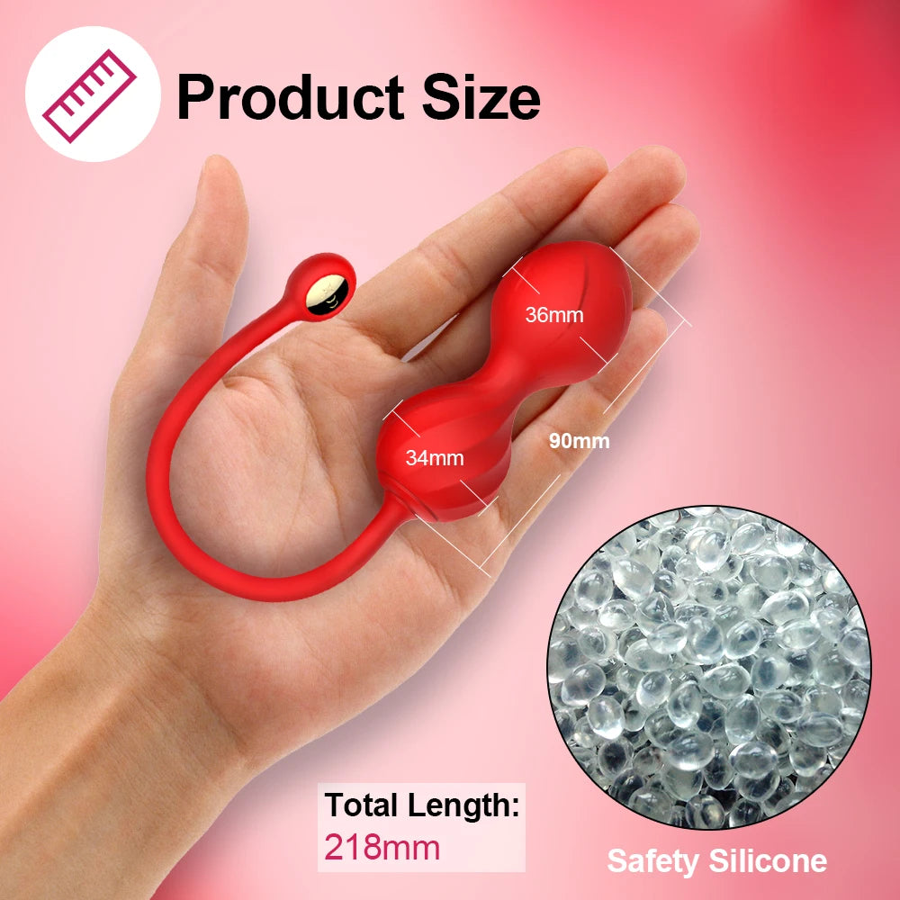 Wireless App-Controlled Kegel & Pleasure Egg