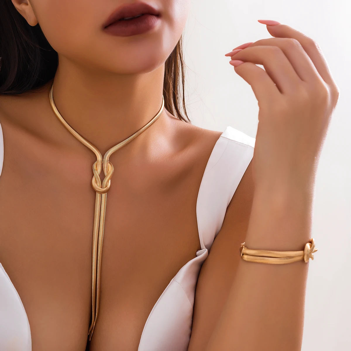 Ingemark Vintage Snake Chain Jewellery Set