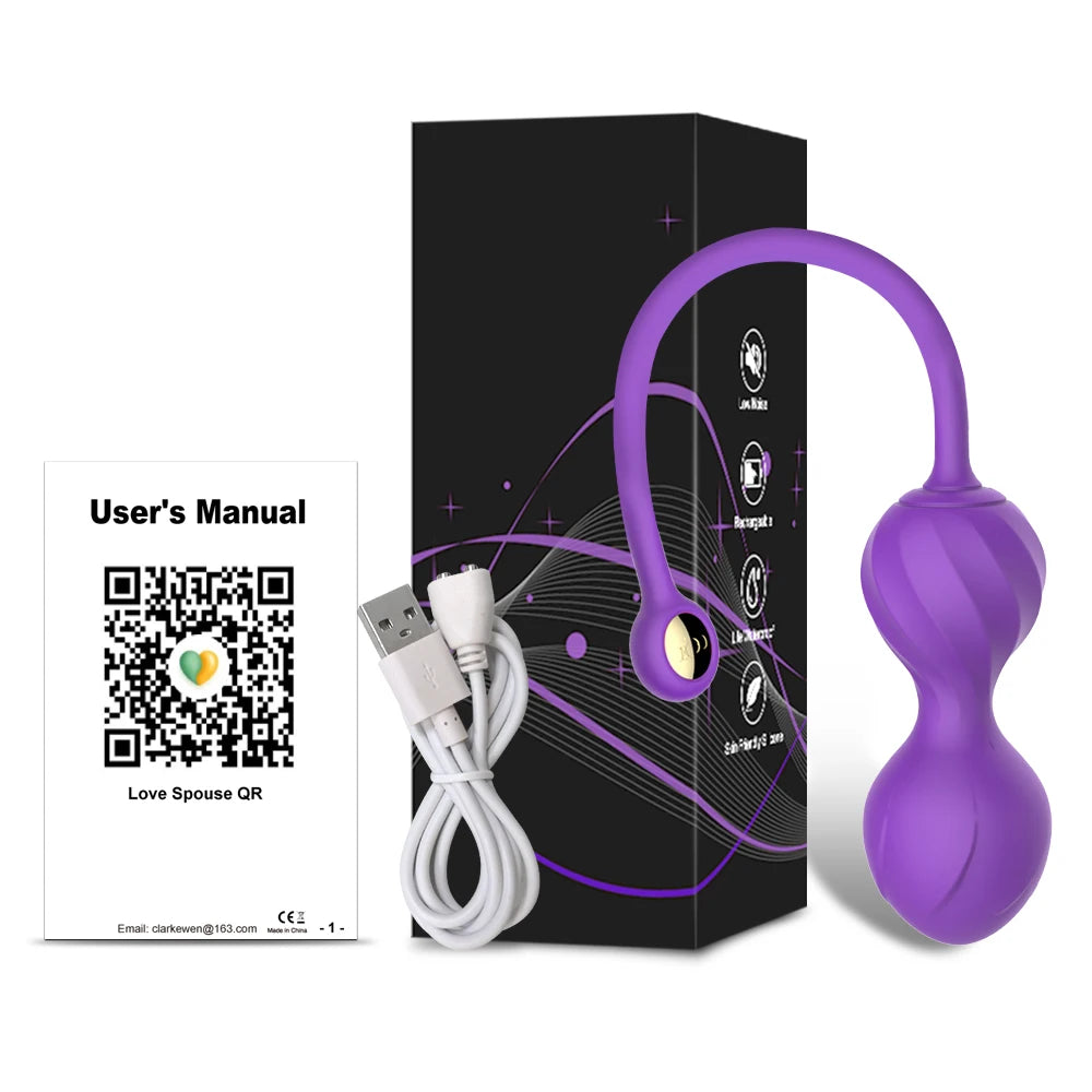 Wireless App-Controlled Kegel & Pleasure Egg