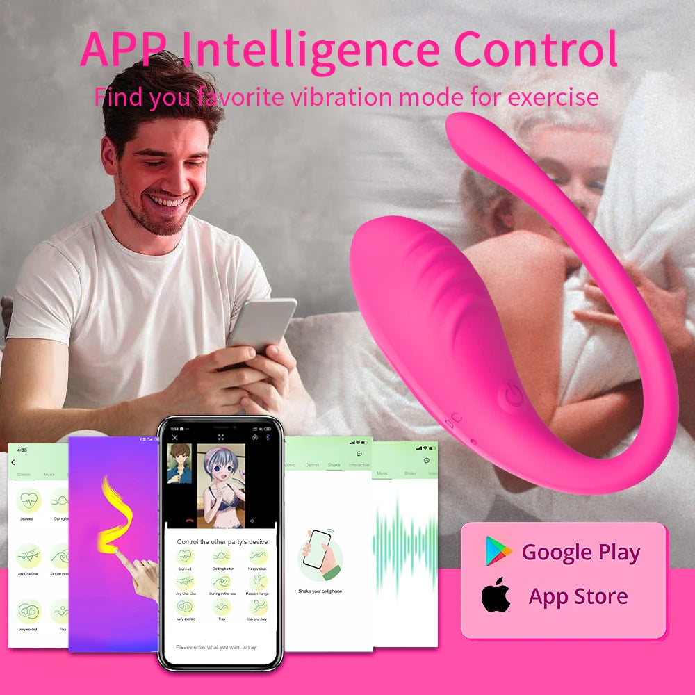 PulseGlow™ – Wearable G-Spot Vibrator with App Control & 9 Modes