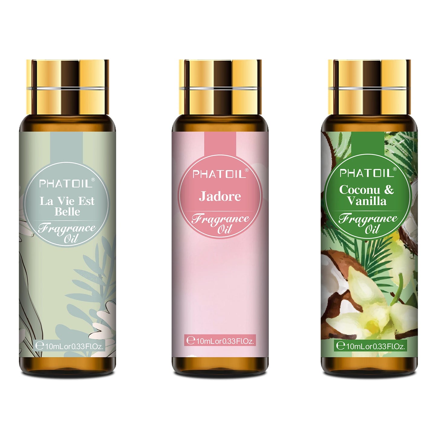 PHATOIL Aromatic Bliss – Aceite aromático de coco y vainilla