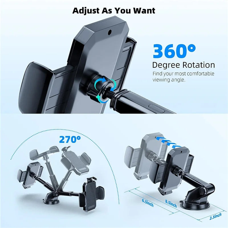 Soporte universal para teléfono de coche FlexiGrip™ 360°