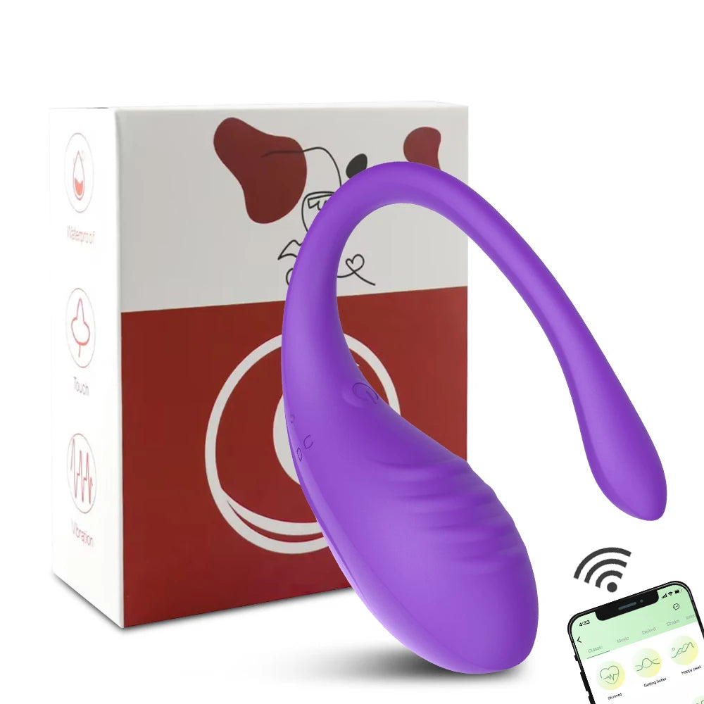 PulseGlow™ – Wearable G-Spot Vibrator with App Control & 9 Modes