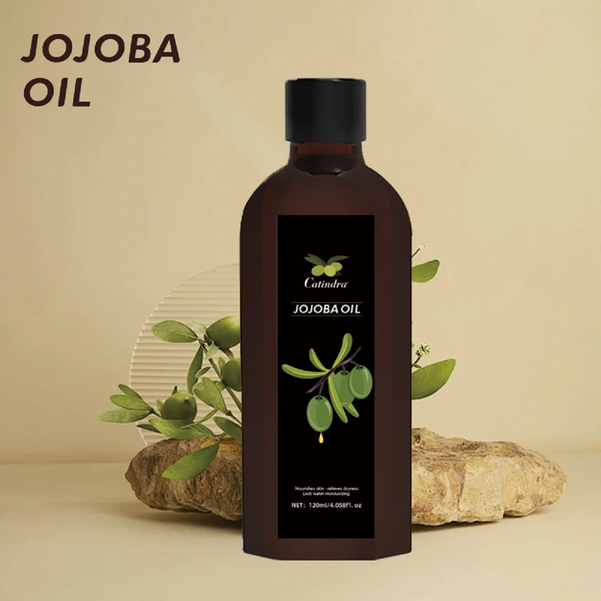 Luméra™ – 120ml Organic Jojoba Oil for Face & Body