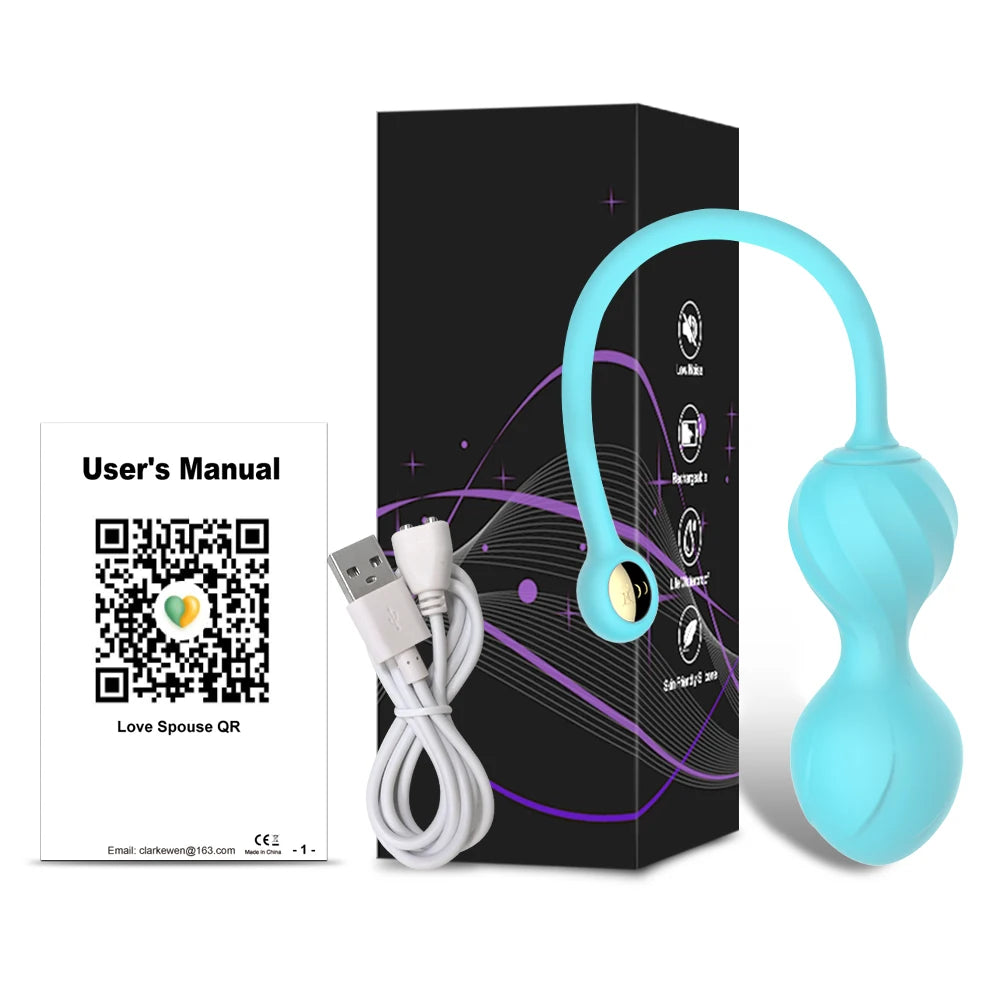Wireless App-Controlled Kegel & Pleasure Egg