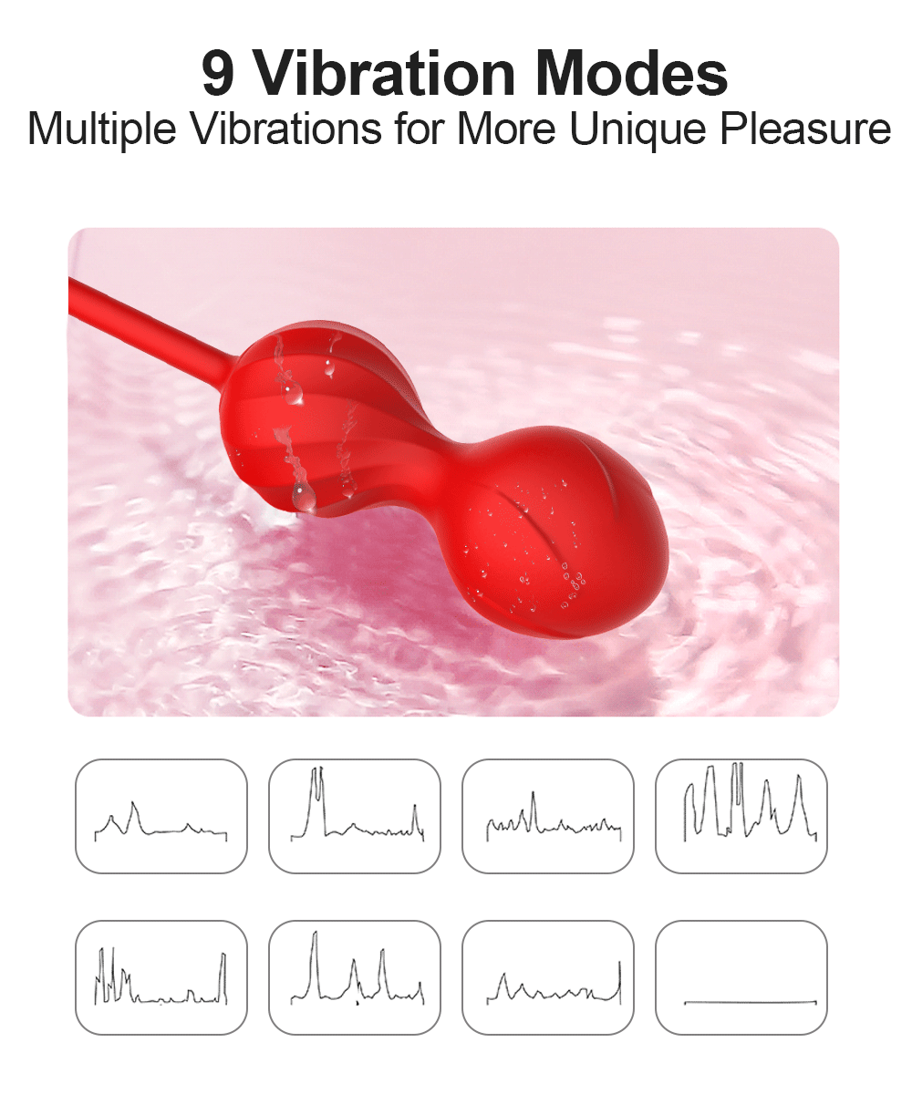 Wireless App-Controlled Kegel & Pleasure Egg
