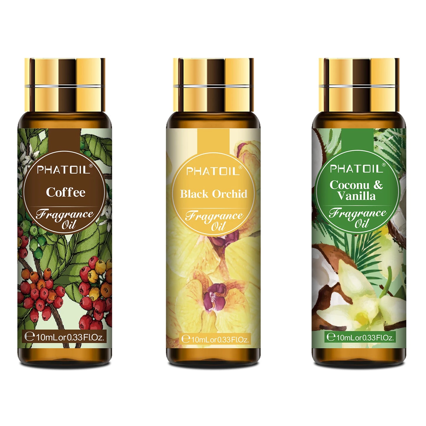 PHATOIL Aromatic Bliss – Aceite aromático de coco y vainilla