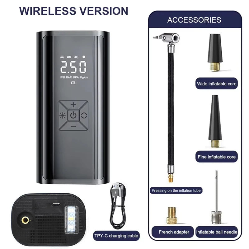 AirGo Wireless Electric Air Pump