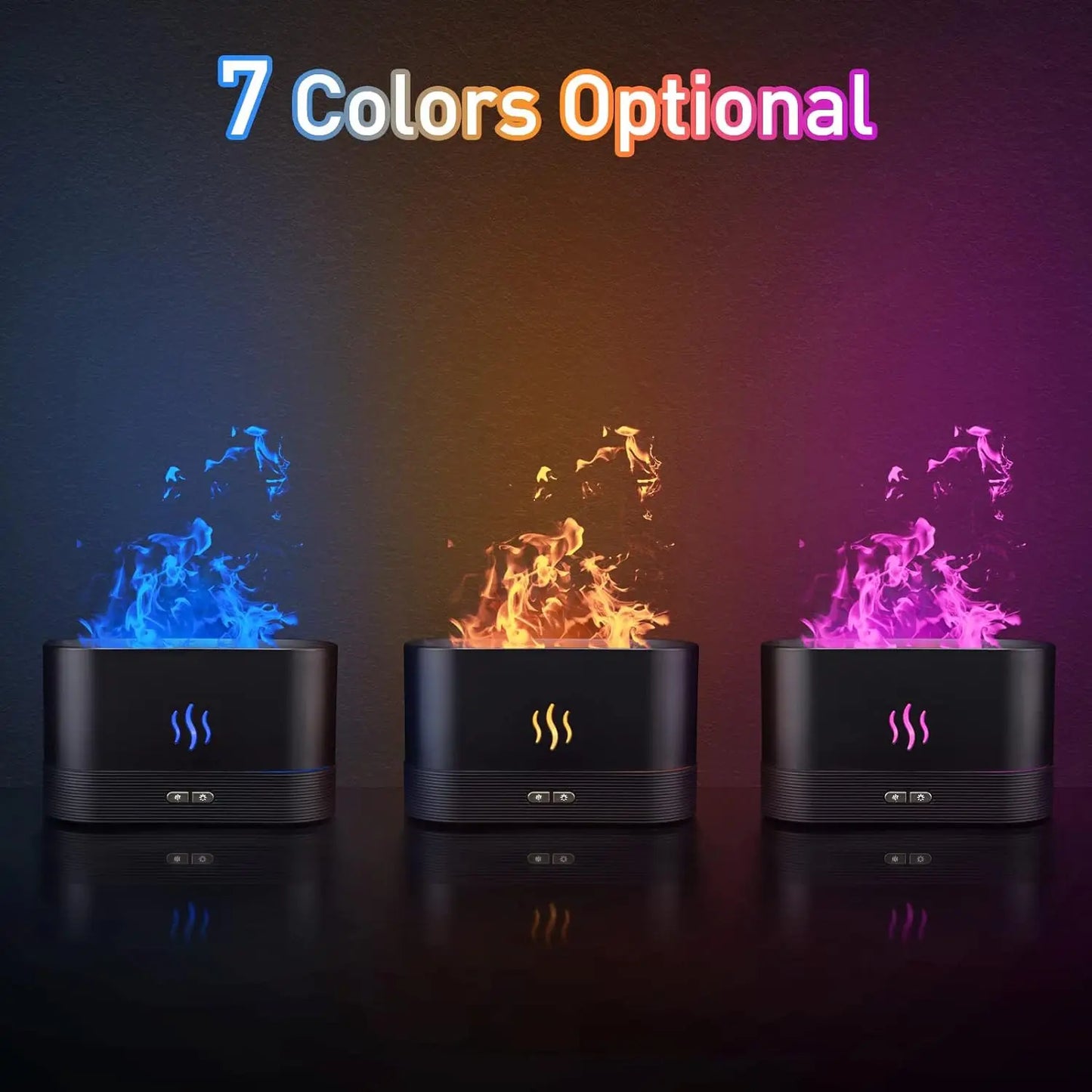 Difusor de aroma FlameGlow: la serenidad se fusiona con la luz del fuego
