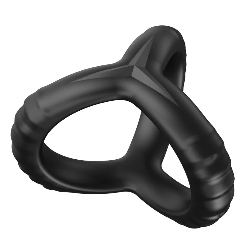 Anillo de silicona negra para el pene, retardante de la eyaculación, anillo de bloqueo de semen, anillo reutilizable para el pene, anillo para hombres, juguetes sexuales para parejas, sexshop