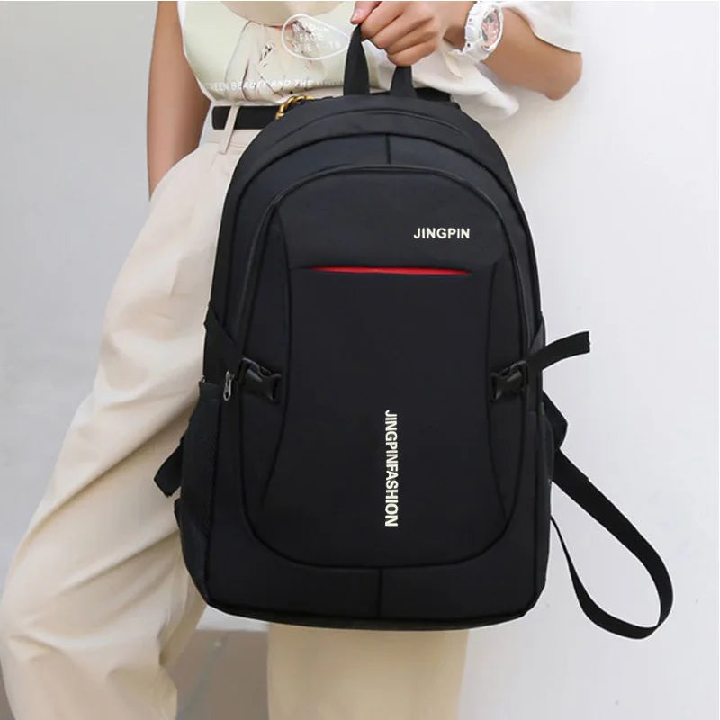 Men's and Women's Casual Canvas Briefcase - Simple Dual-Shoulder Bag - Korean Version - Laptop Travel Bag