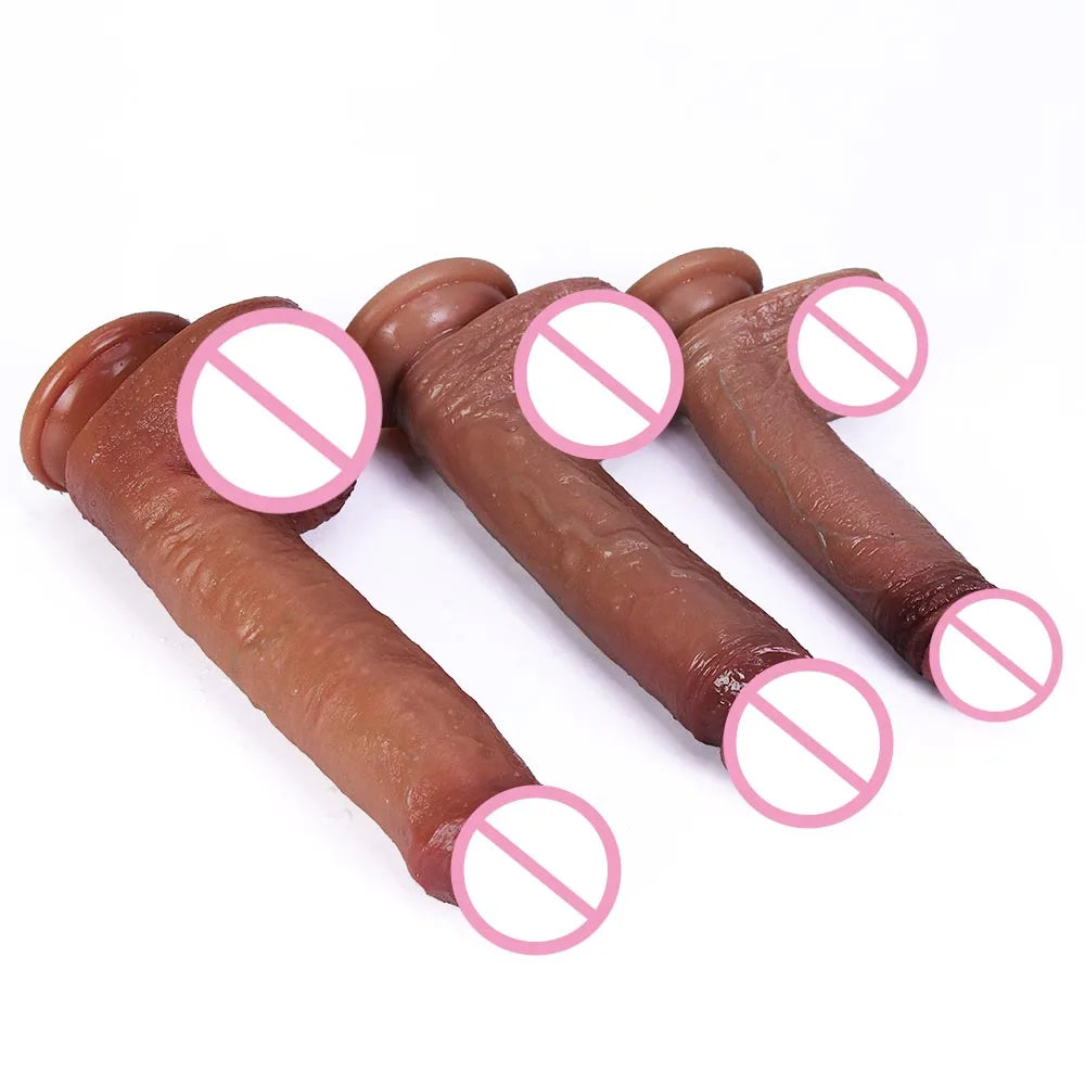 Consolador anal de silicona con correa grande y gruesa para pene, prepucio, masturbador, juguetes eróticos para adultos, para mujeres, hombres y niñas, tienda erótica.