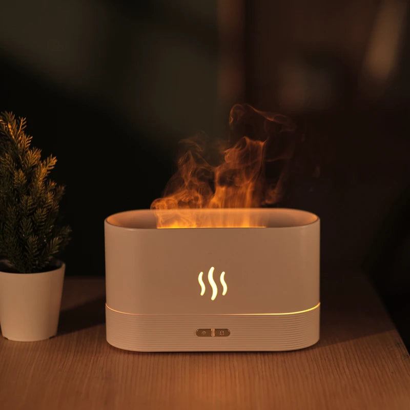 Difusor de aroma FlameGlow: la serenidad se fusiona con la luz del fuego