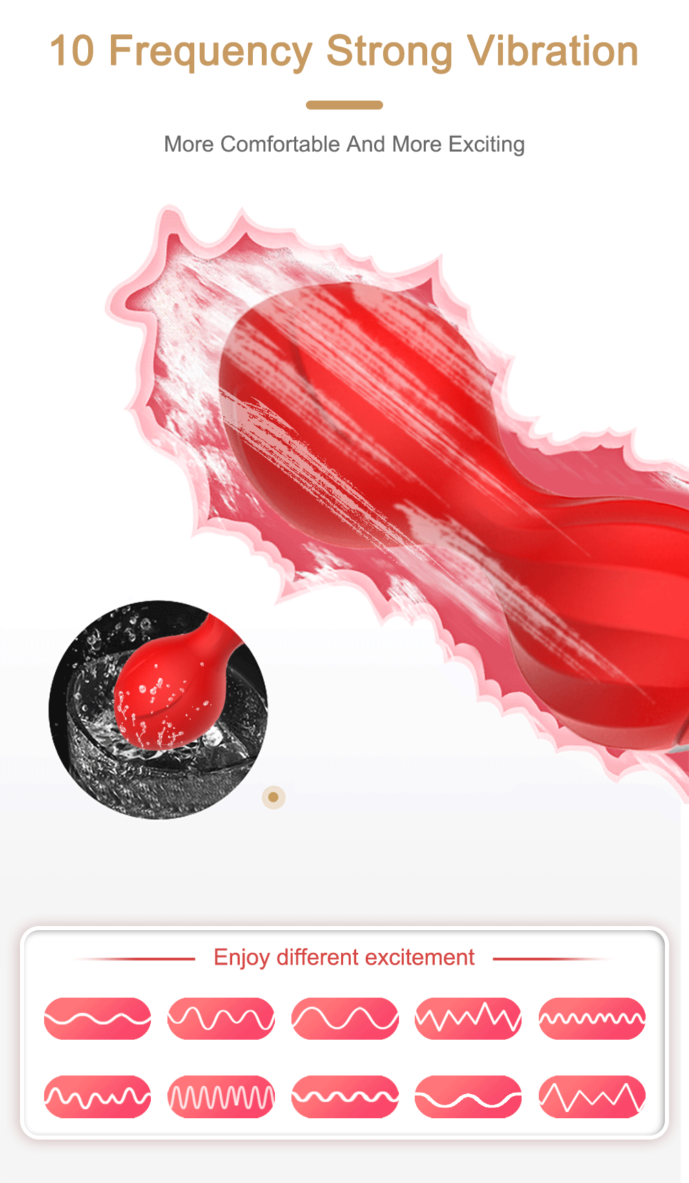 Wireless App-Controlled Kegel & Pleasure Egg
