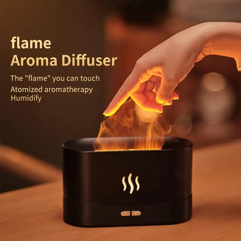 Difusor de aroma FlameGlow: la serenidad se fusiona con la luz del fuego