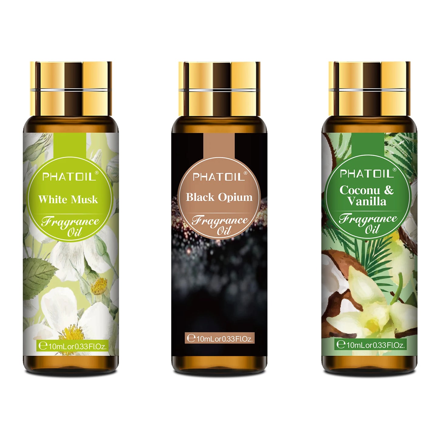 PHATOIL Aromatic Bliss – Aceite aromático de coco y vainilla