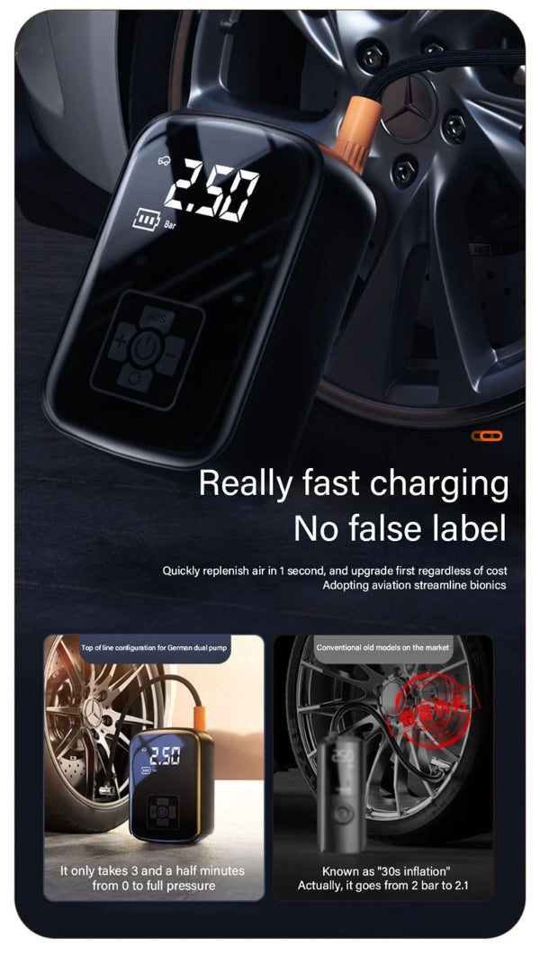 AirGo Wireless Electric Air Pump