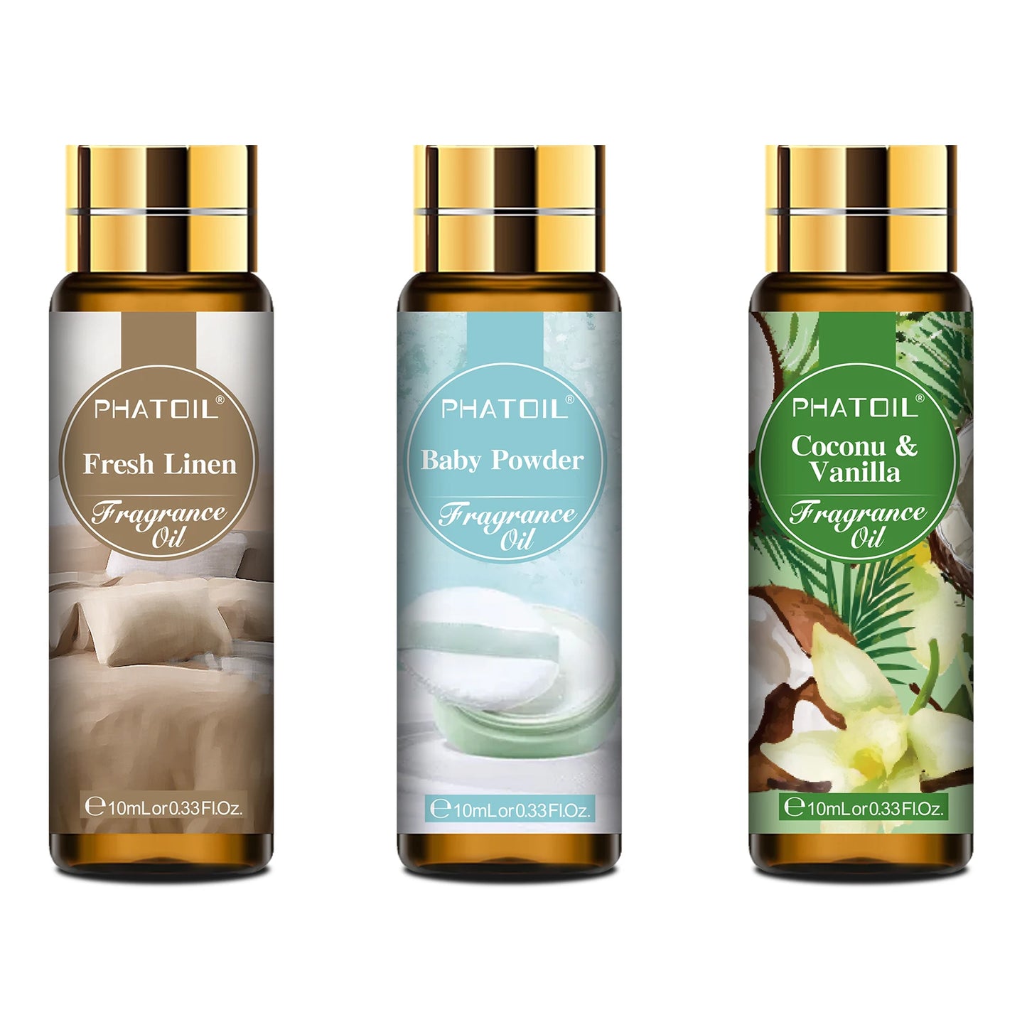 PHATOIL Aromatic Bliss – Aceite aromático de coco y vainilla