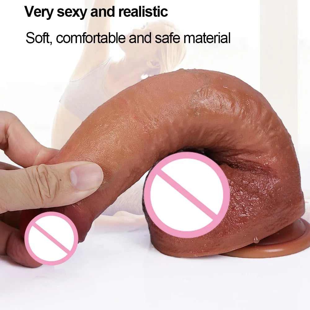Consolador anal de silicona con correa grande y gruesa para pene, prepucio, masturbador, juguetes eróticos para adultos, para mujeres, hombres y niñas, tienda erótica.