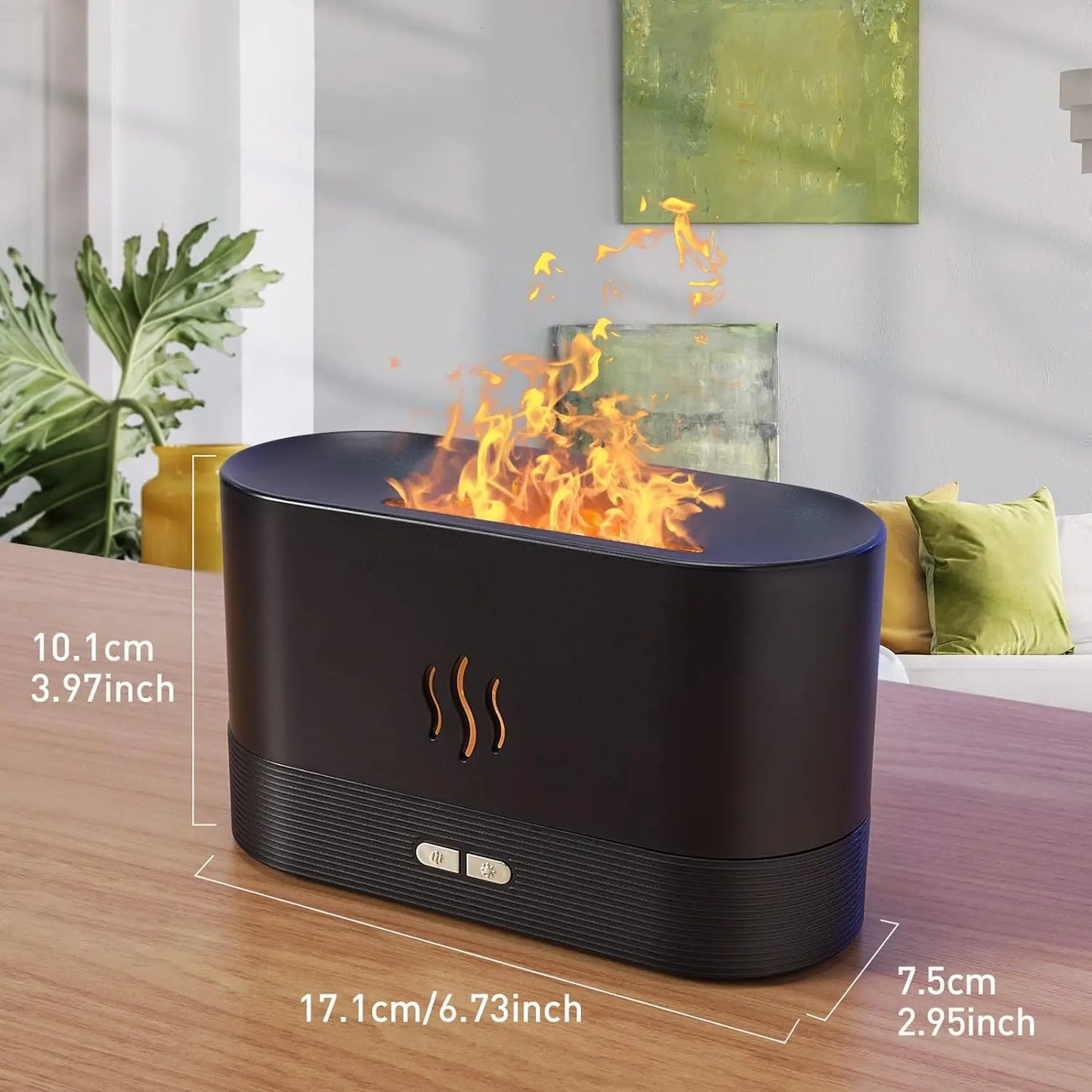 Difusor de aroma FlameGlow: la serenidad se fusiona con la luz del fuego