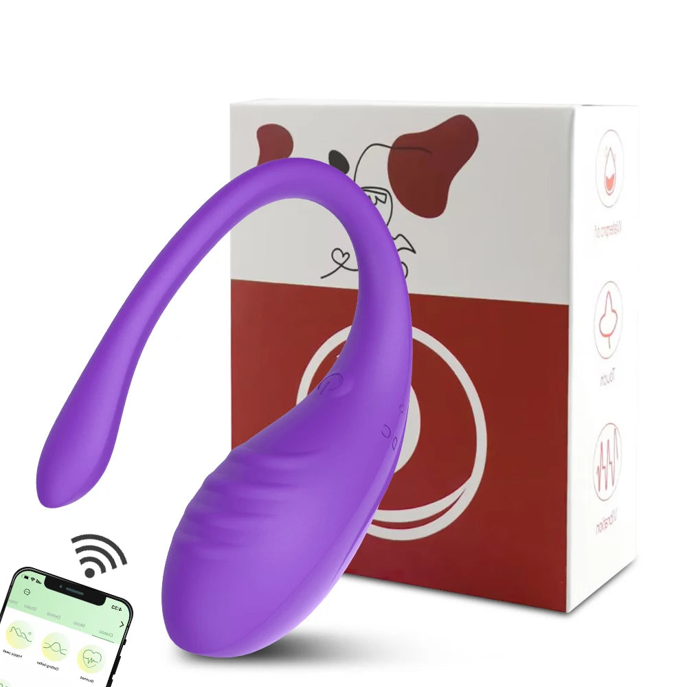PulseGlow™ – Wearable G-Spot Vibrator with App Control & 9 Modes