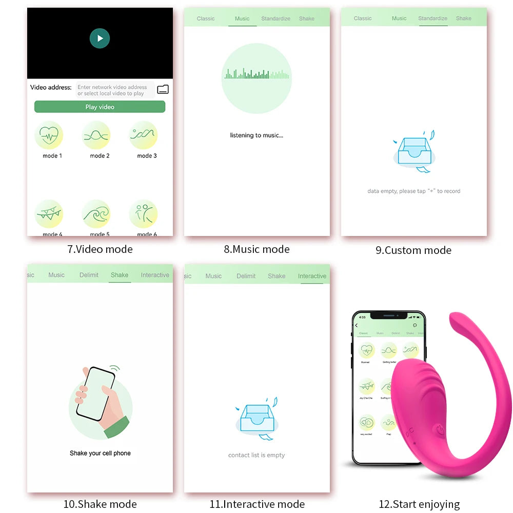 PulseGlow™ – Wearable G-Spot Vibrator with App Control & 9 Modes